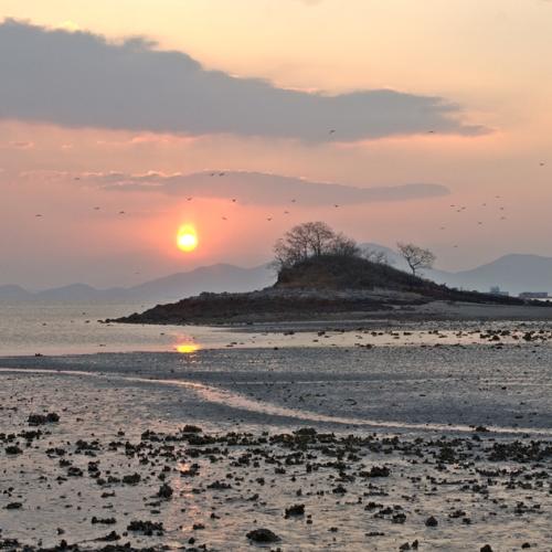 남해 어촌갯마을