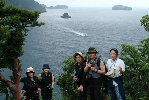 울릉도 단체사진