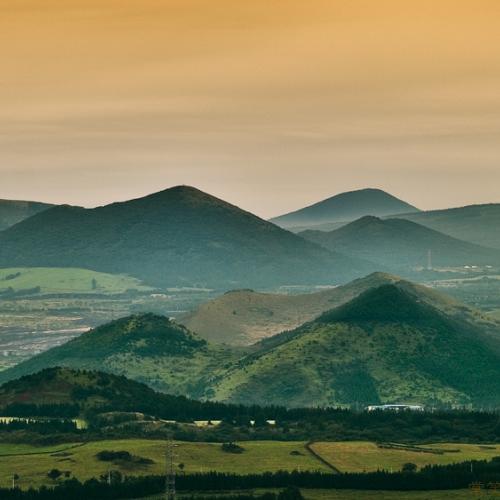 구름이야기[오름,한라산]