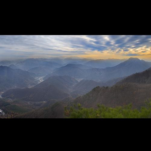 대둔산 파노라마...