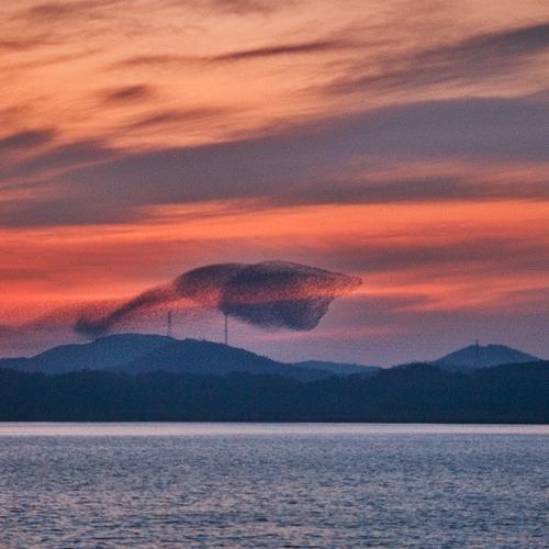 노을과 함께한 군무2
