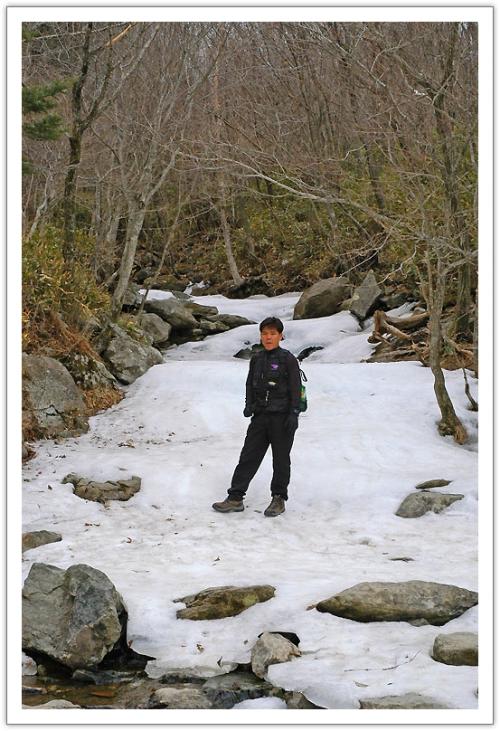 노고단 올라가는길 에서...