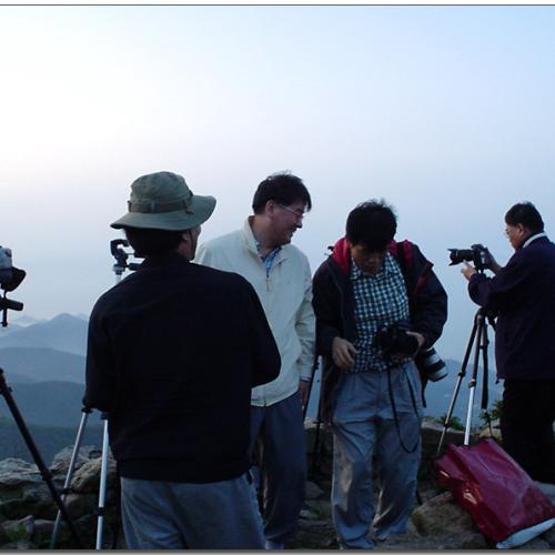 촬영준비는 안하고 뭐가 그리 즐거운지..^^