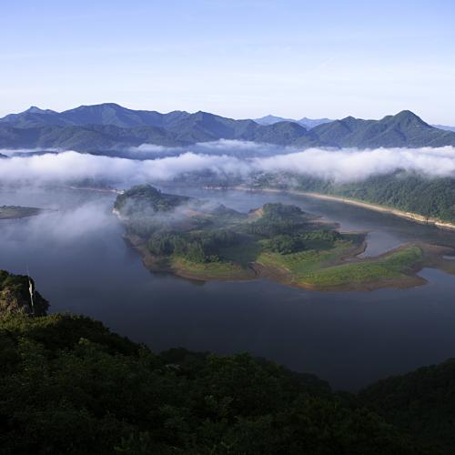 옥정호 아침풍경