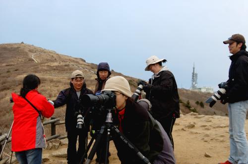지리산 노고단에서
