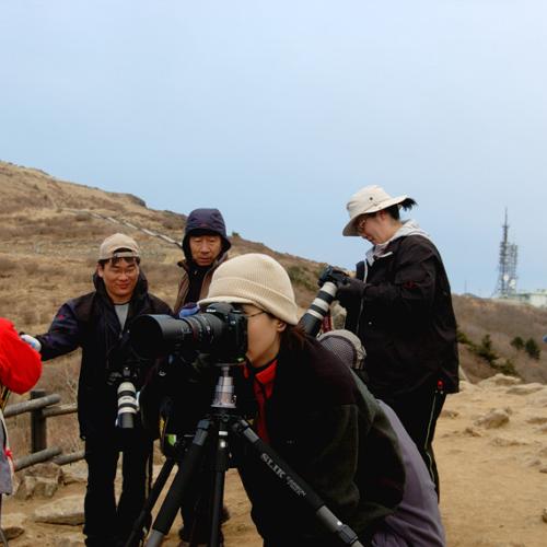 지리산 노고단에서