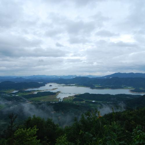 대청호반내려보기