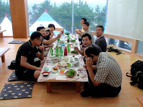 즐거운 저녁식사...