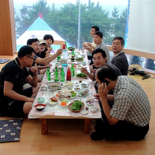 즐거운 저녁식사...