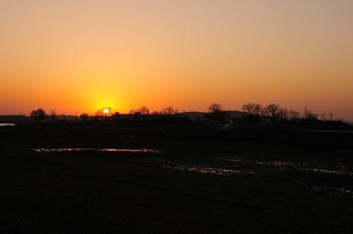 논산 일몰입니다