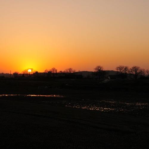 논산 일몰입니다