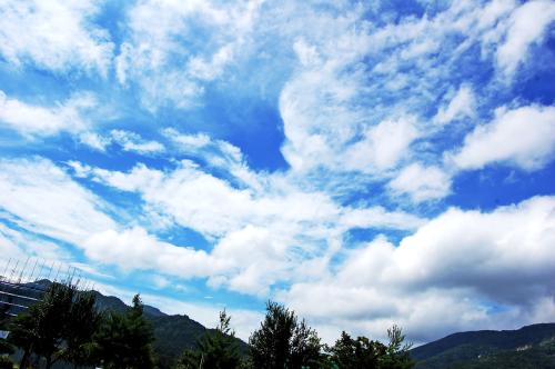 일요일의 하늘입니다,