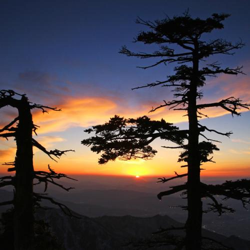 덕유산의 일몰과 일출,,