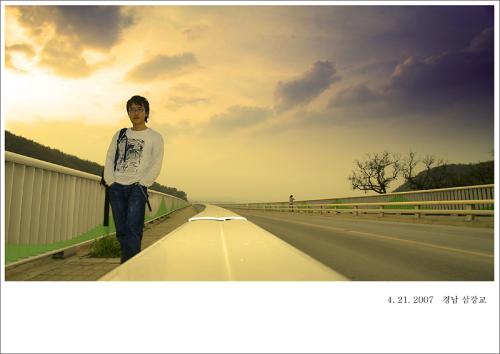 삼강교에서의 셀프