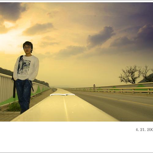 삼강교에서의 셀프