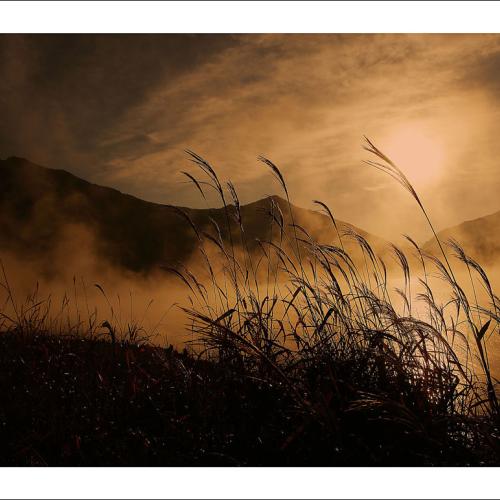 아침소경[물안개]