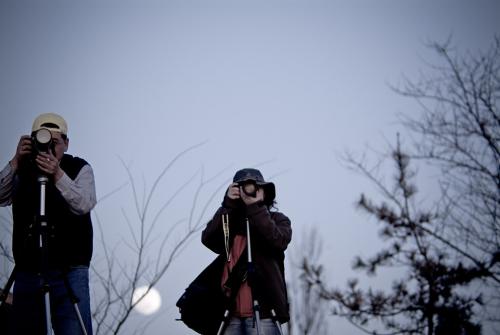 푸른하늘님과 반달이님