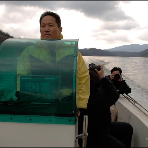 '바다'님 배위에서