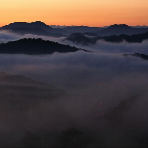 국사봉에서 바라본 운해