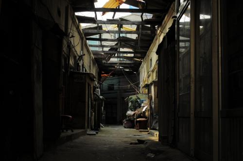 도시의적막함....