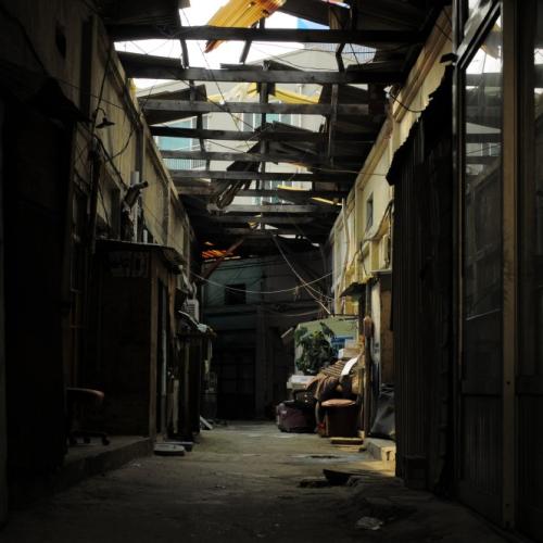 도시의적막함....