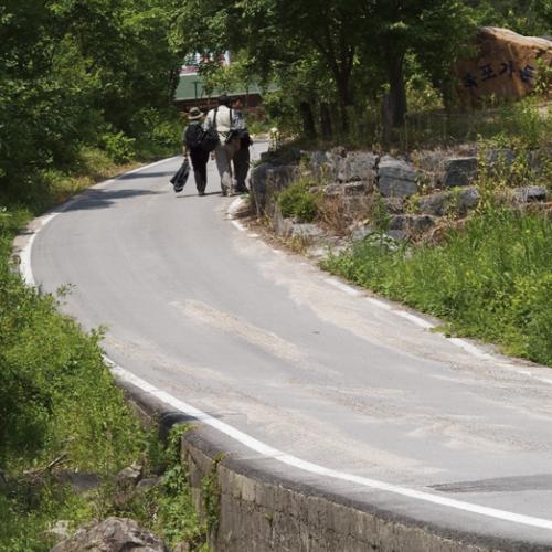 점심 먹으러 가는 길