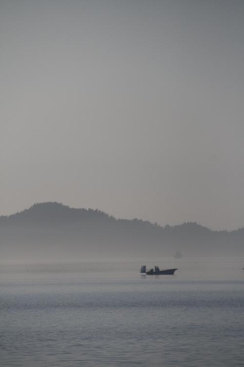 해무가 살짝 꼈던 날...