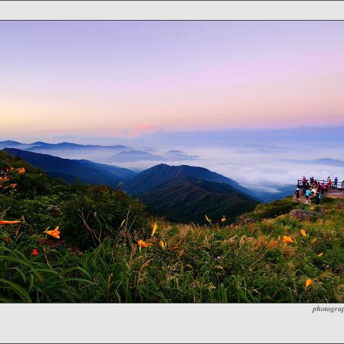 아름다운 우리의 산하(노고단의아침)