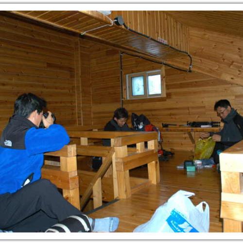 벽소령 대피소에서 휴식중.