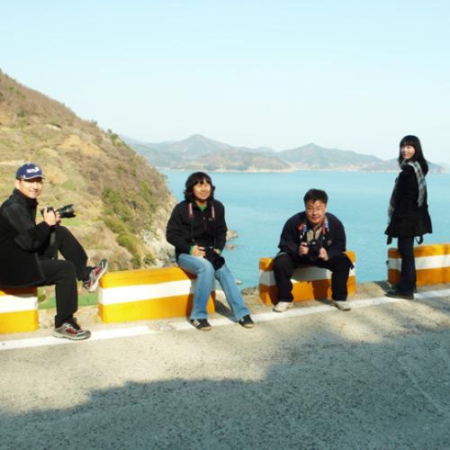 다랭이마을에서...