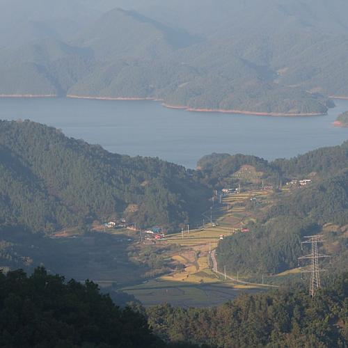 계족산성에 올랐더니