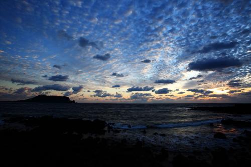 섭지코지에서 바라본 성산일출...