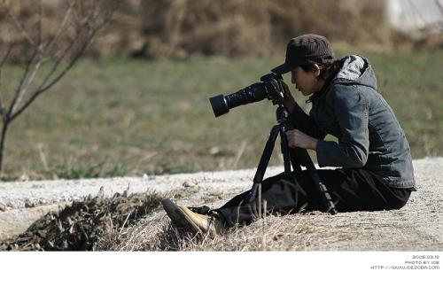 궁남지에서 빗방울님!