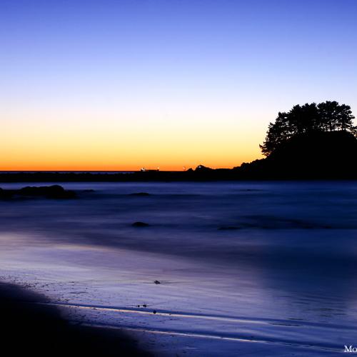 학암포에서 맞이하는 황홀한 밤
