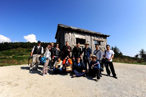 대관령 목장에서...