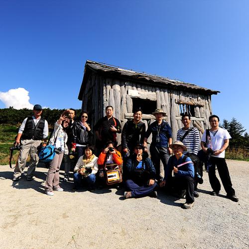 대관령 목장에서...