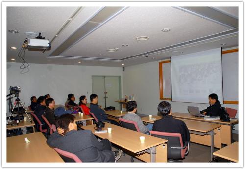 어제 정모 모습