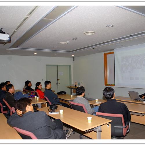 어제 정모 모습