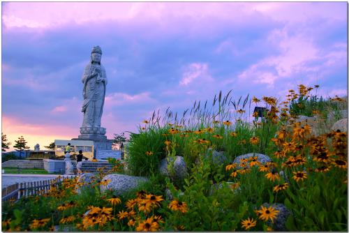 해질녘의 낙산사