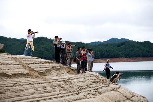 누드출사에서..