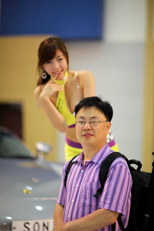 아내가 찍어 준 사진