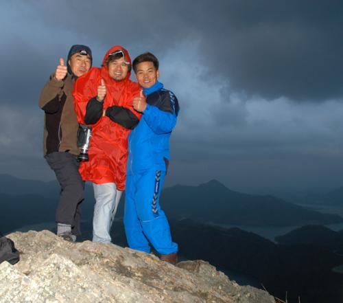 국사봉 정상에서