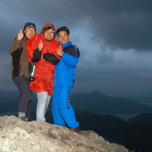 국사봉 정상에서