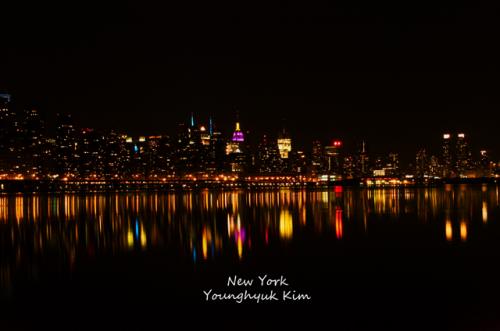 The night of New York City