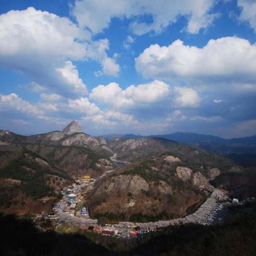 역시 마이산에...