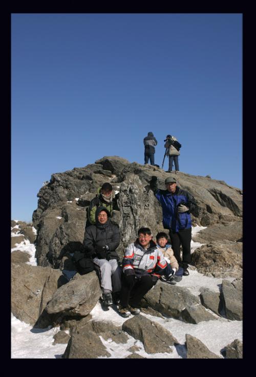 상고대팀 단체사진