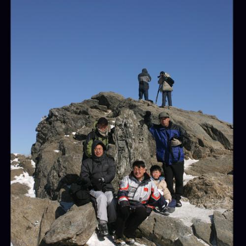 상고대팀 단체사진