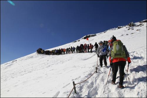 제주여행중 한라산행