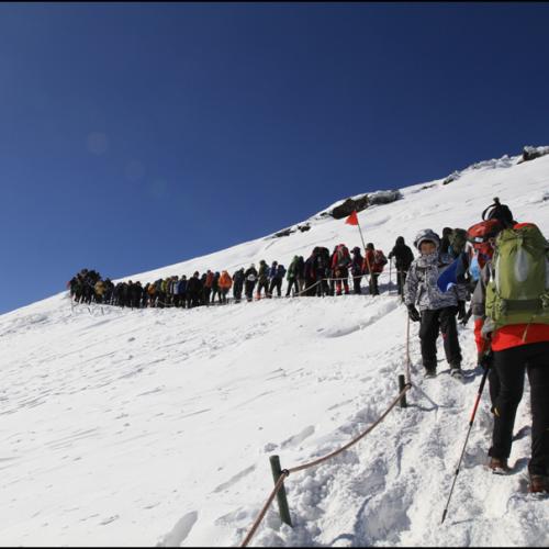 제주여행중 한라산행