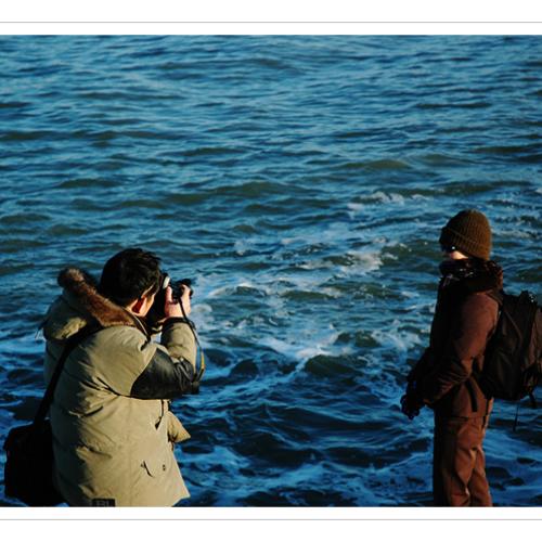 지나가던 커플..???